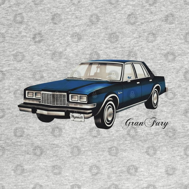 Plymouth Gran Fury by CarTeeExclusives